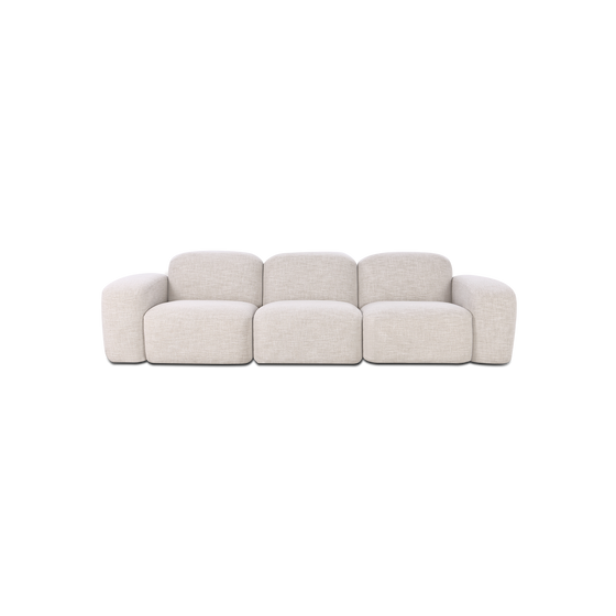 Muse 3 Seat Sofa - [ Byron Oyster ]