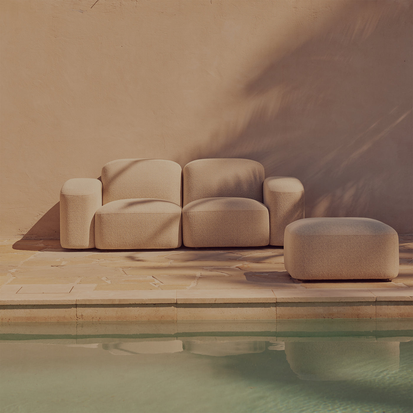 Muse Outdoor 2 Seat Sofa - [ Collaroy Static ]