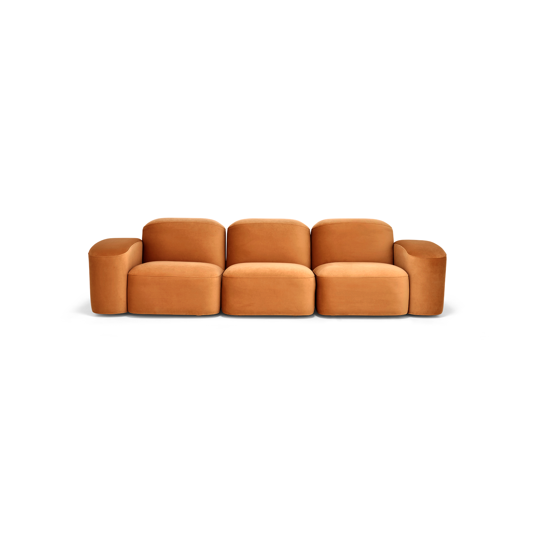 Muse 3 Seat Sofa - [ Malibu Caramel ]