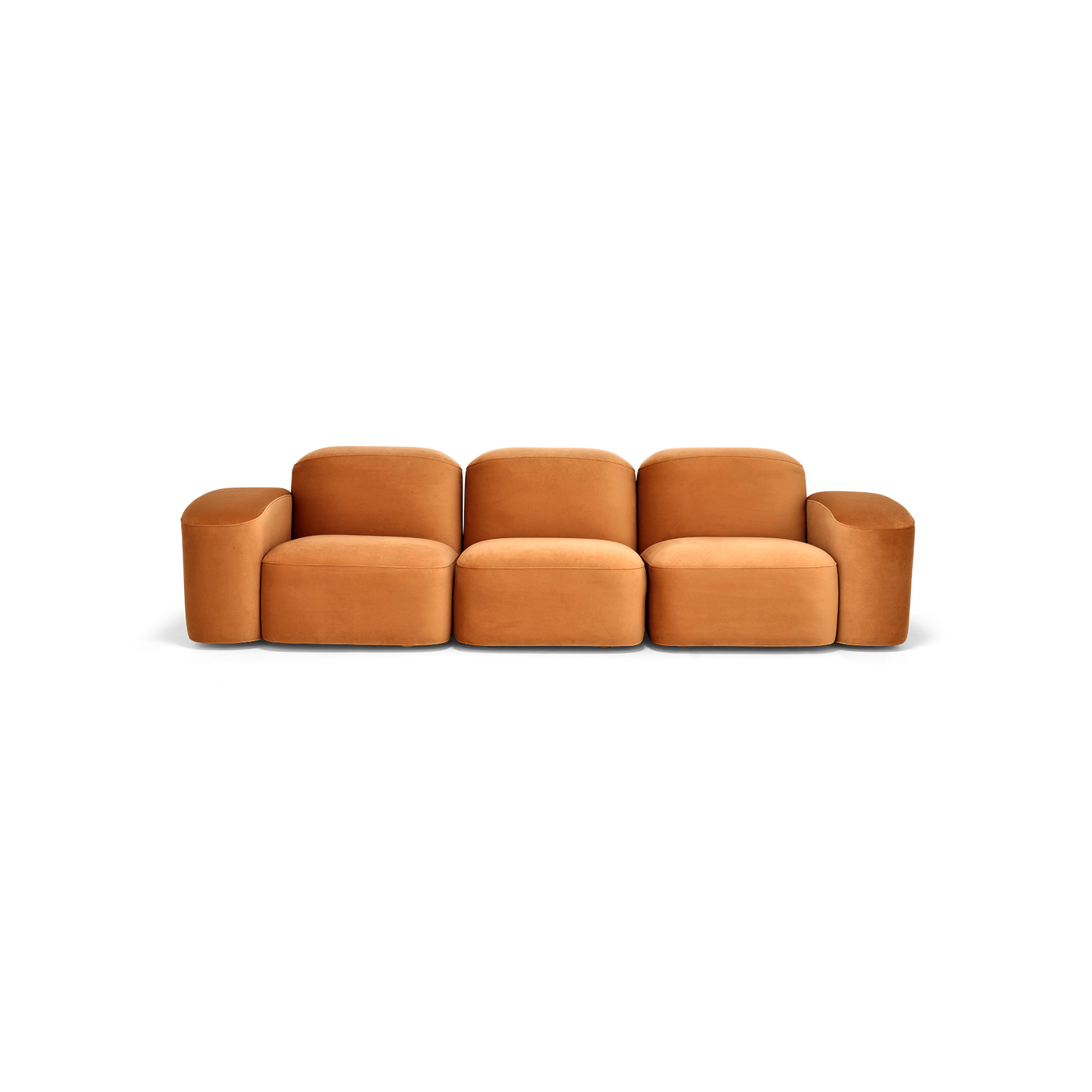 Muse 3 Seat Sofa - [ Malibu Caramel ]