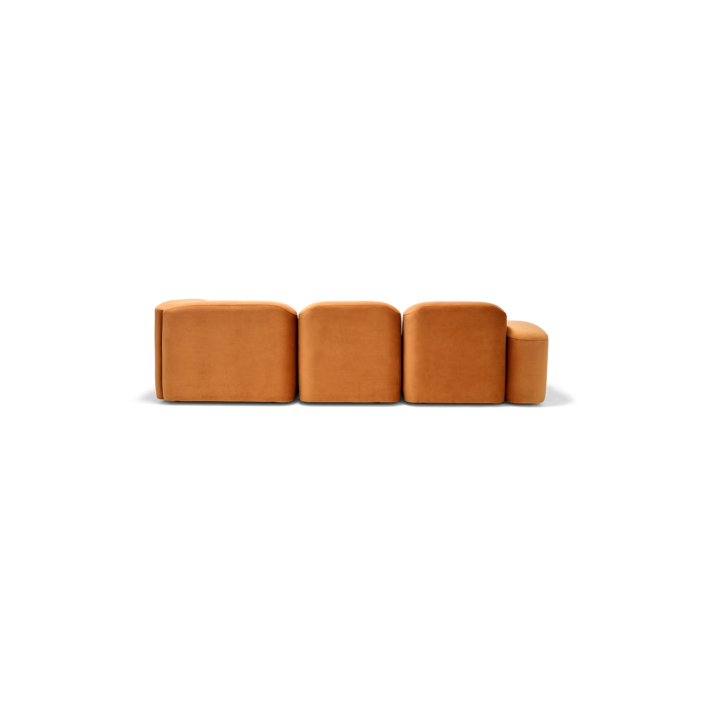 Muse 4 Piece Modular Sofa - [ Malibu Caramel ]