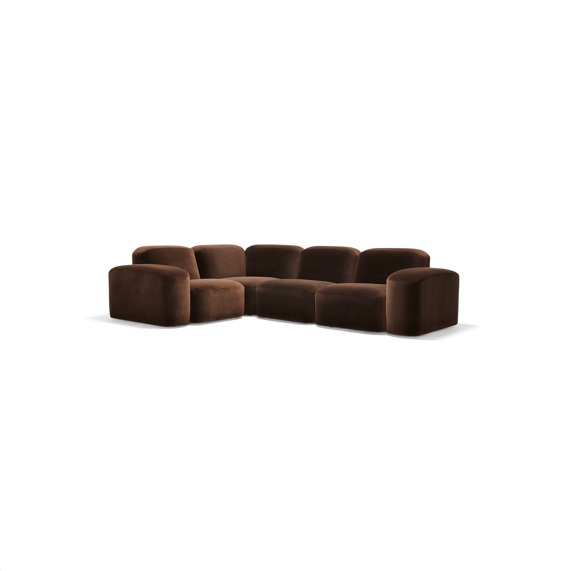 Muse 4 Piece Modular Sofa - [ Avalon Piccolo ]