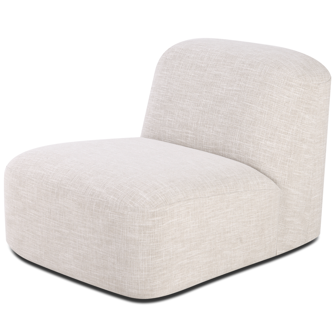 Muse Armless Modular Piece - [ Byron Oyster ]