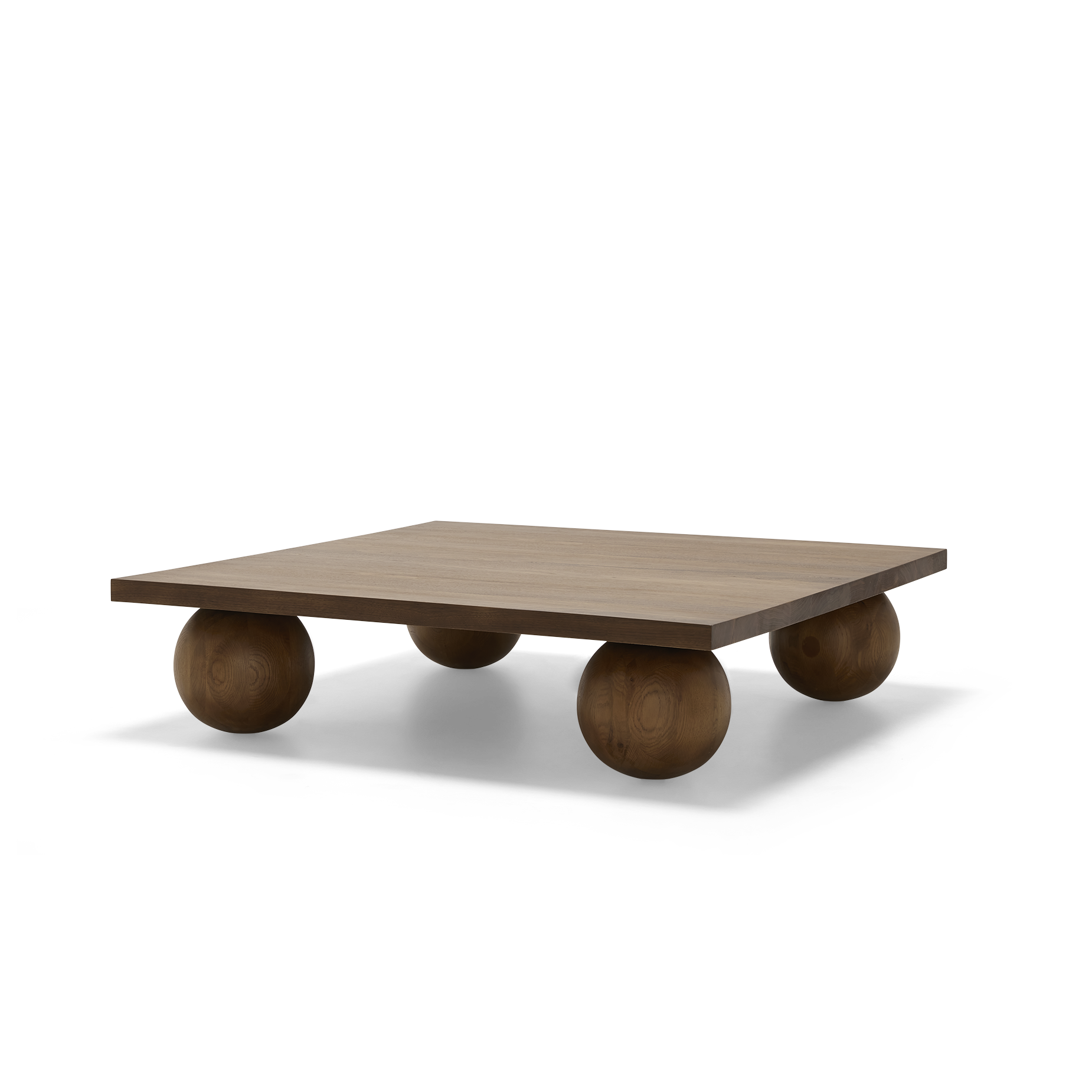 Yoko Square Coffee Table - [ Walnut ]