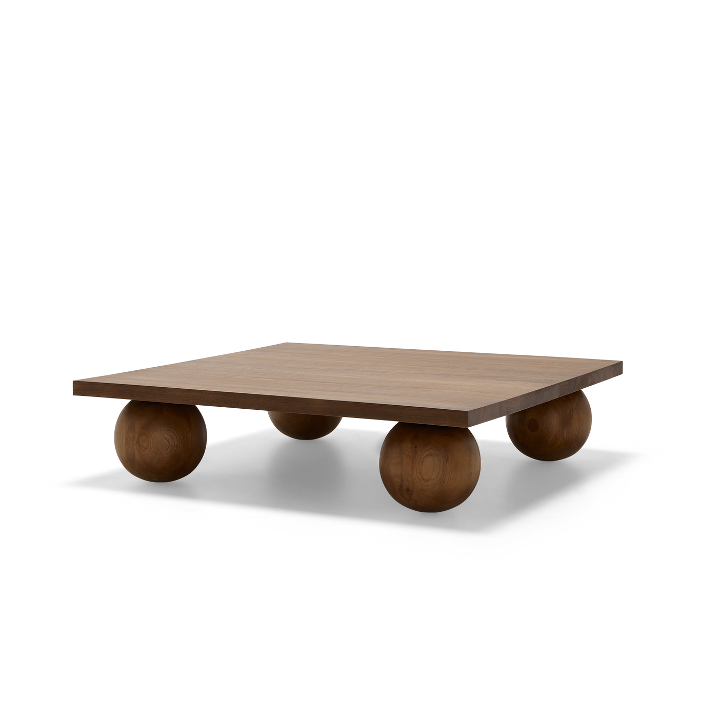 Yoko Square Coffee Table - [ Walnut ]