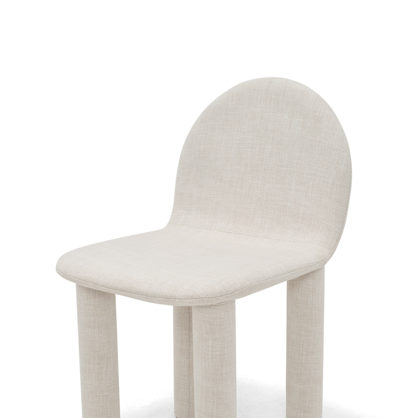 ELLISON STUDIOS. Arch Dining Chair in Byron Oyster