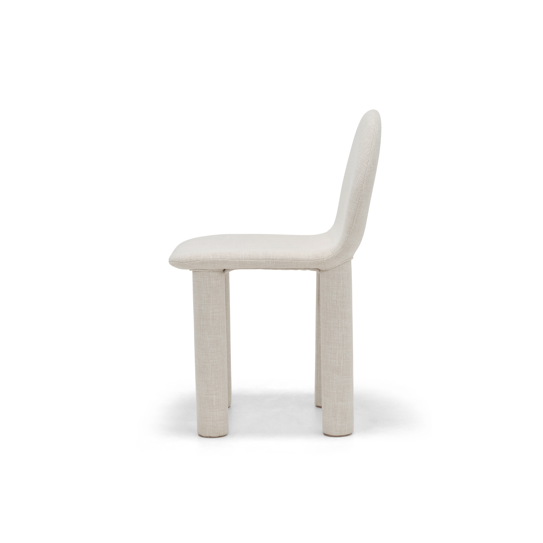 ELLISON STUDIOS. Arch Dining Chair in Byron Oyster