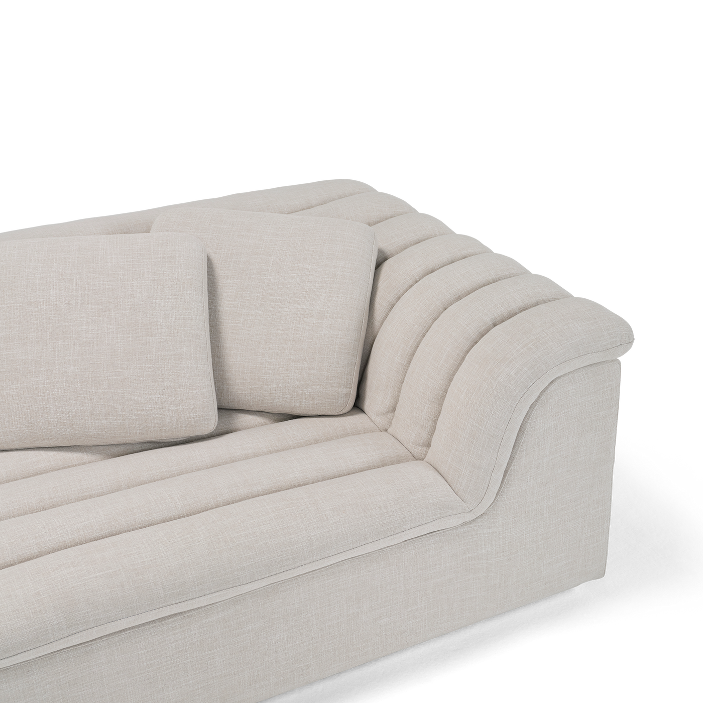 Float 3 Piece Modular Sofa - [ Byron Oyster ]