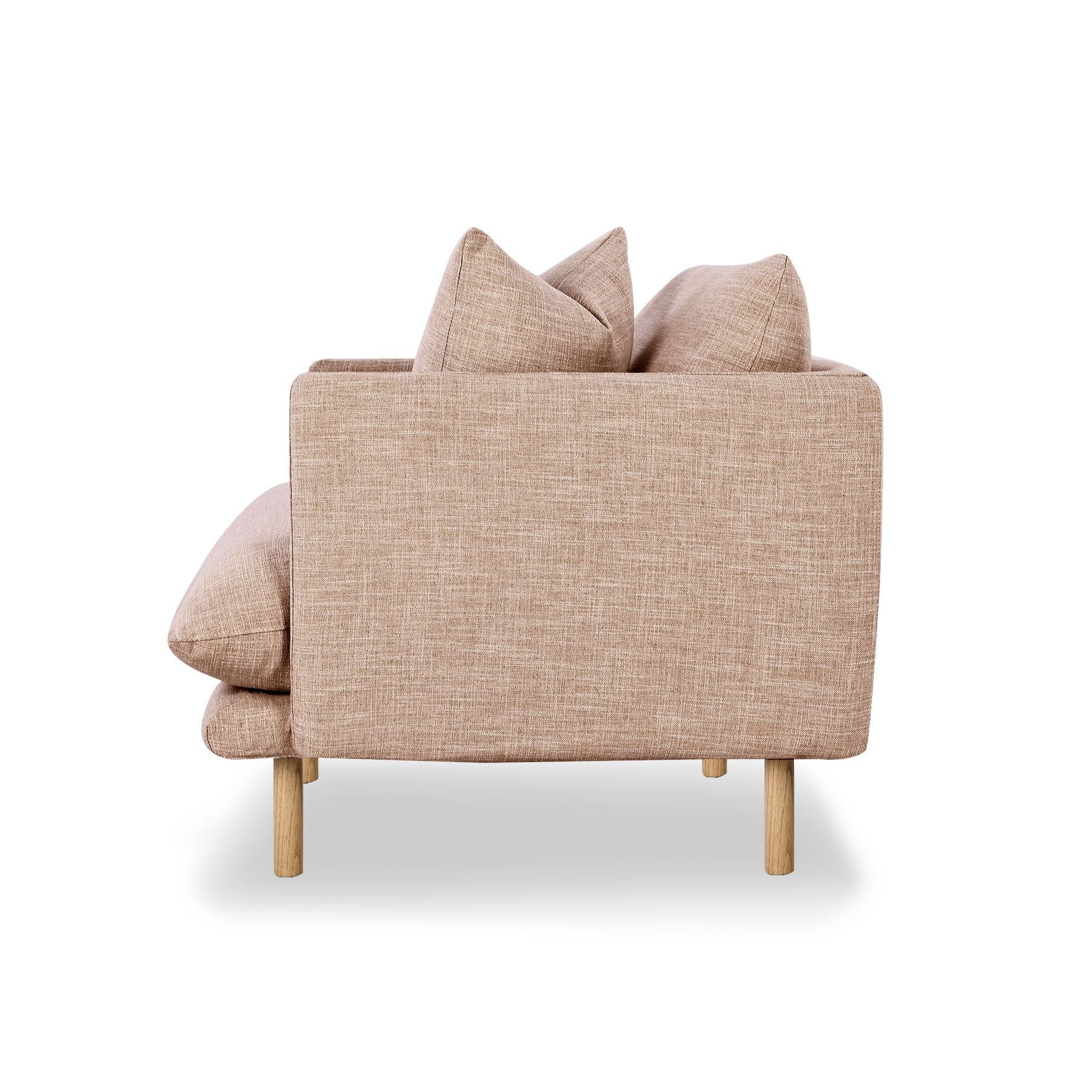 Zephyr Armchair - [ Byron Biscuit ]