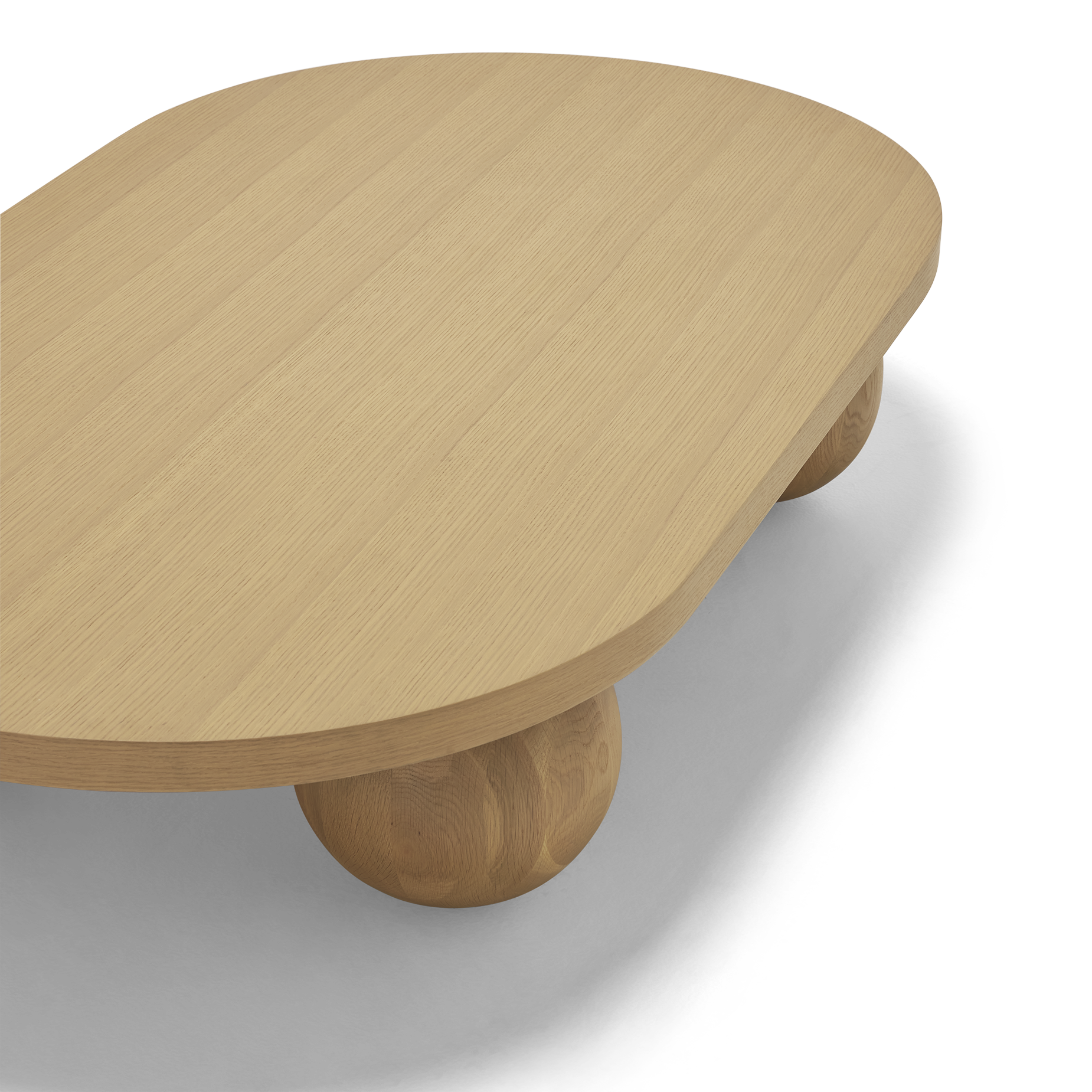Yoko Capsule Coffee Table - [ Oak ]