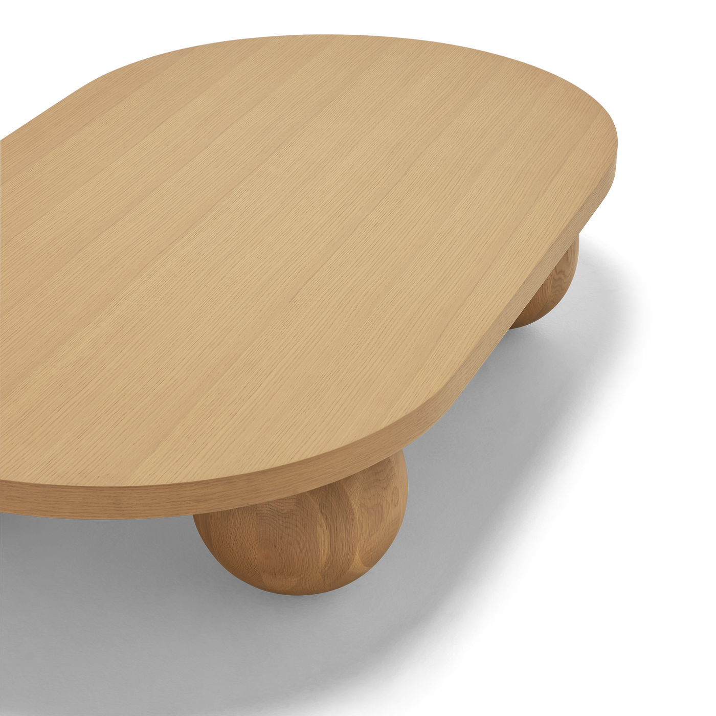 Yoko Capsule Coffee Table - [ Oak ]