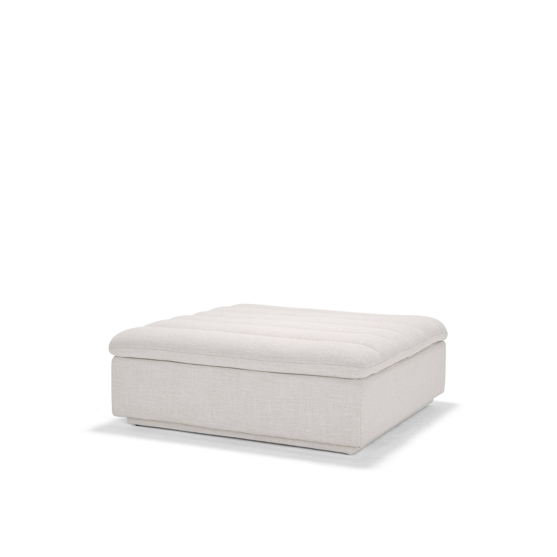 Float Ottoman - [ Byron Oyster ]