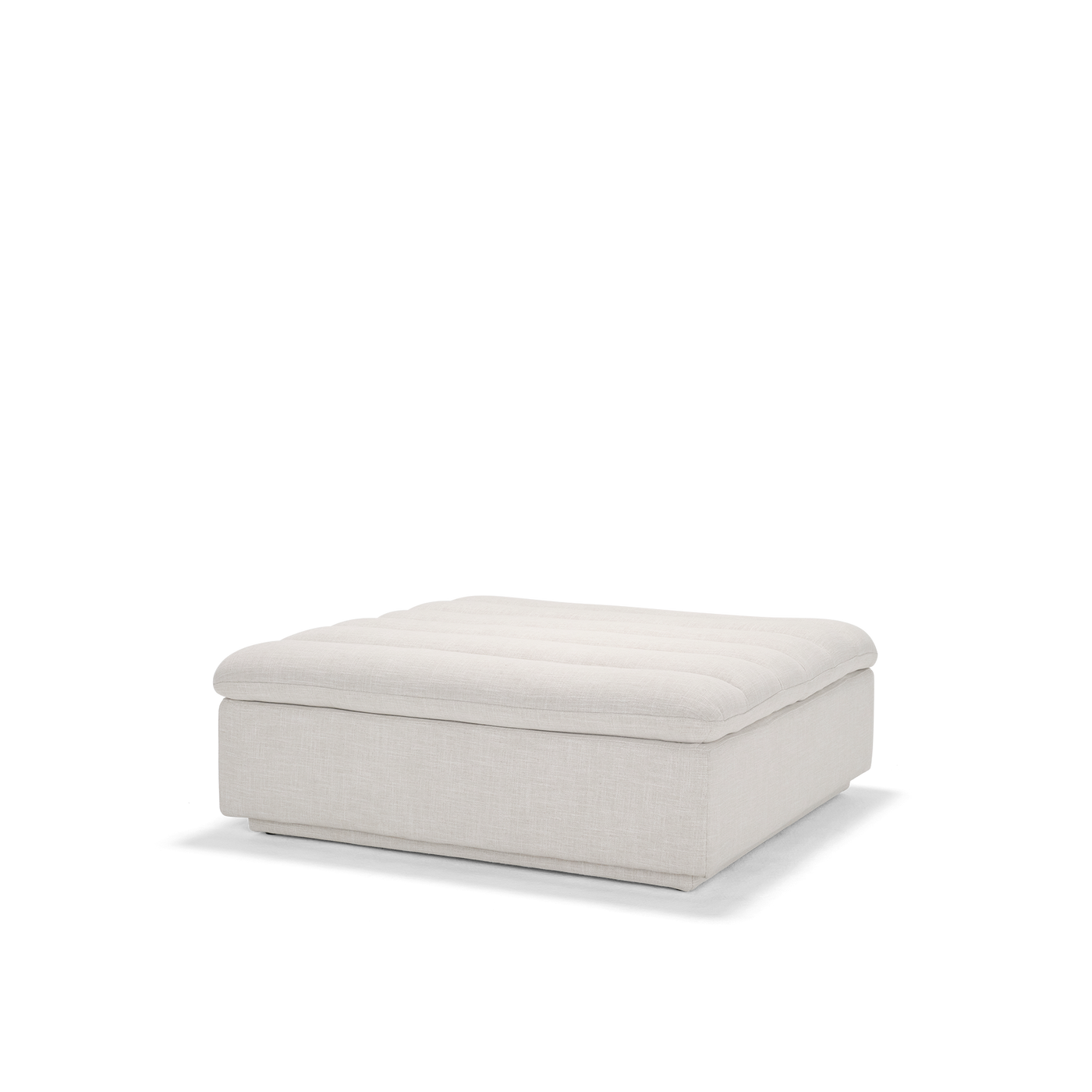 Float Ottoman - [ Byron Oyster ]