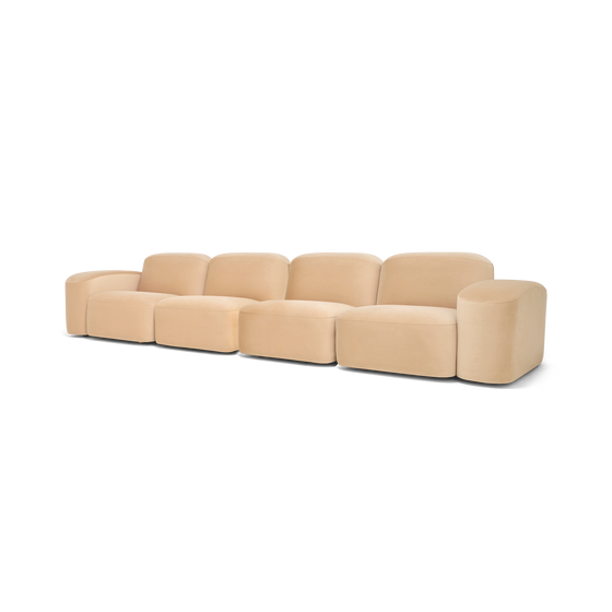 Muse 4 Seat Sofa - [ Malibu Dune ]