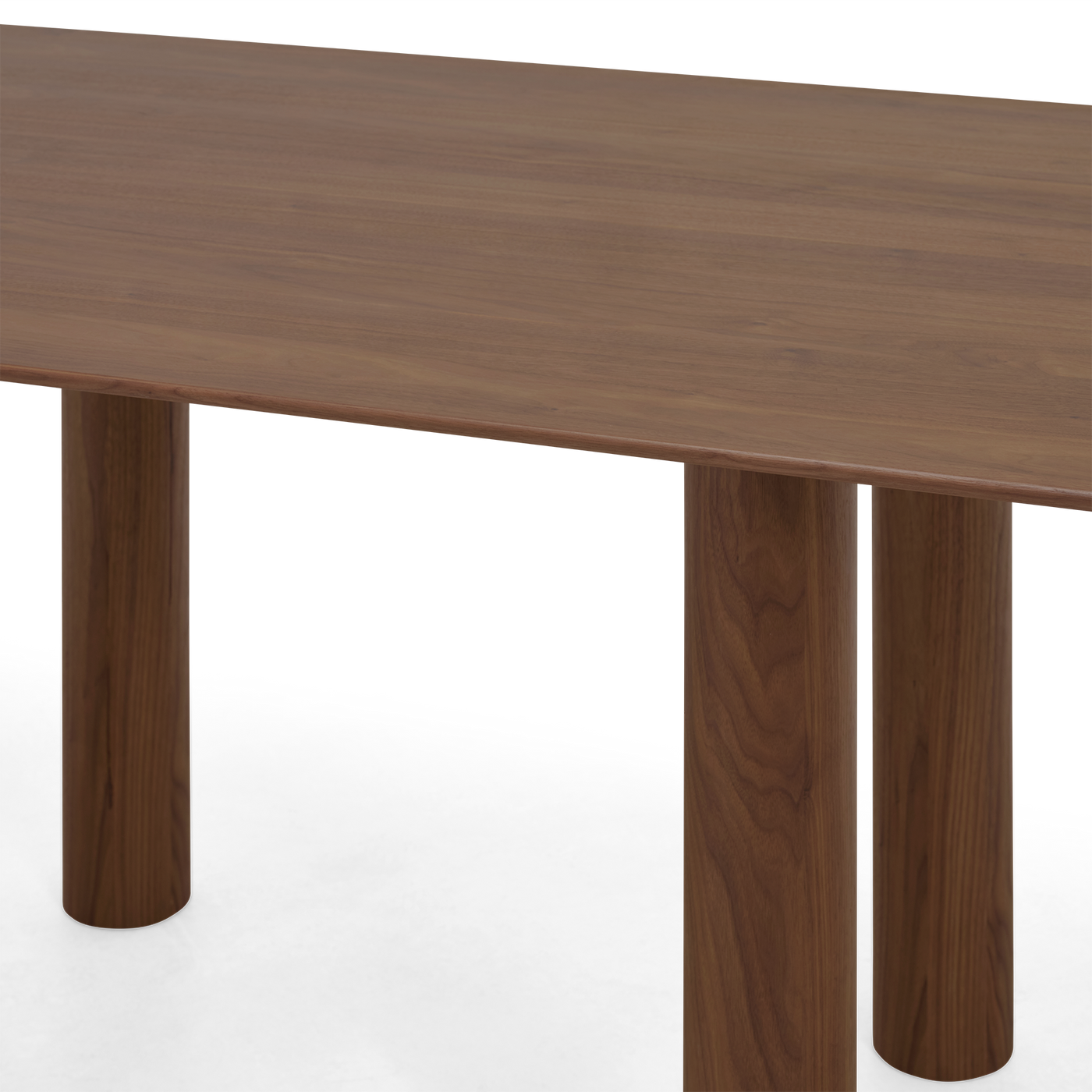 Earth 220 Dining Table - [ Walnut ]