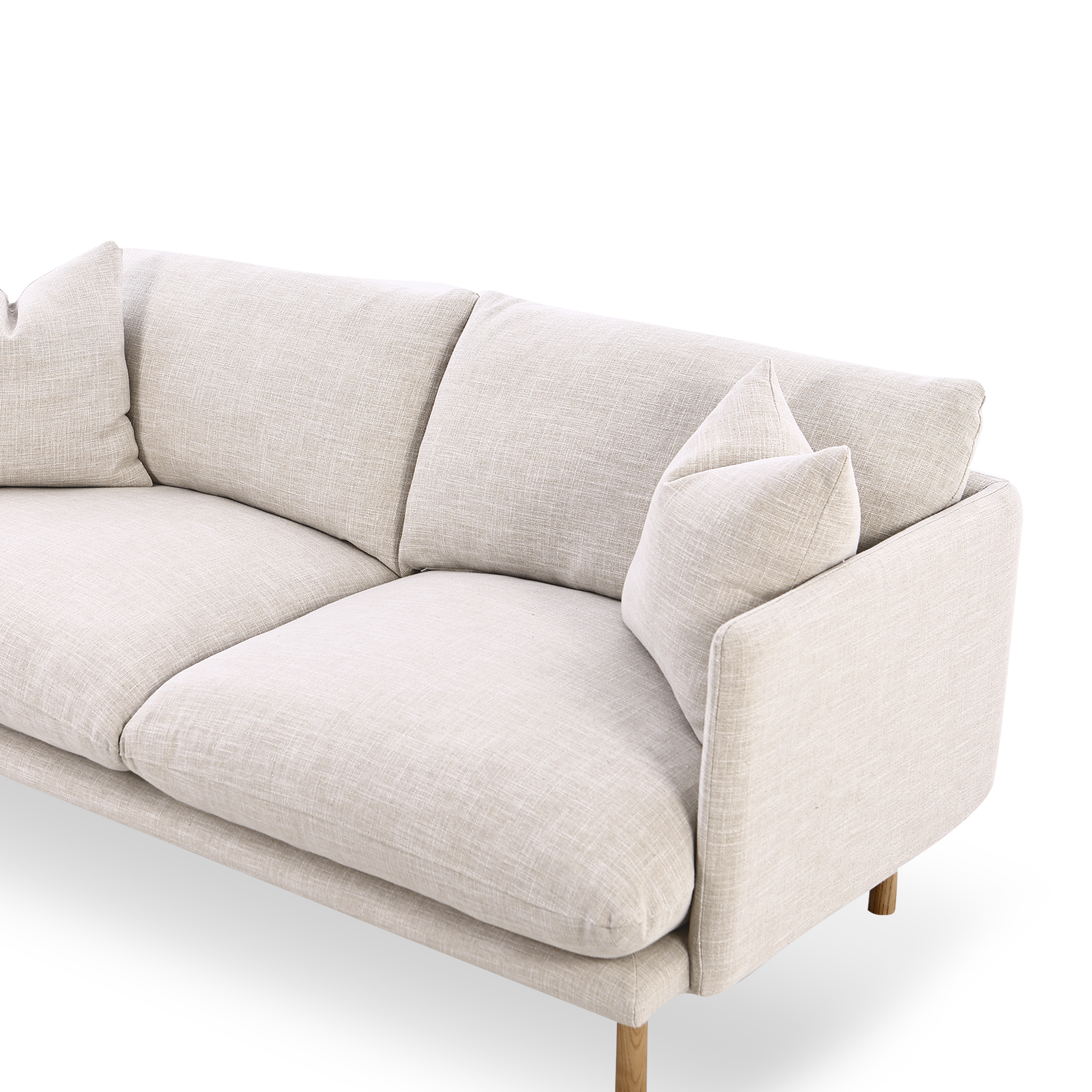 Zephyr 2.5 Seat Sofa - [ Byron Oyster ]