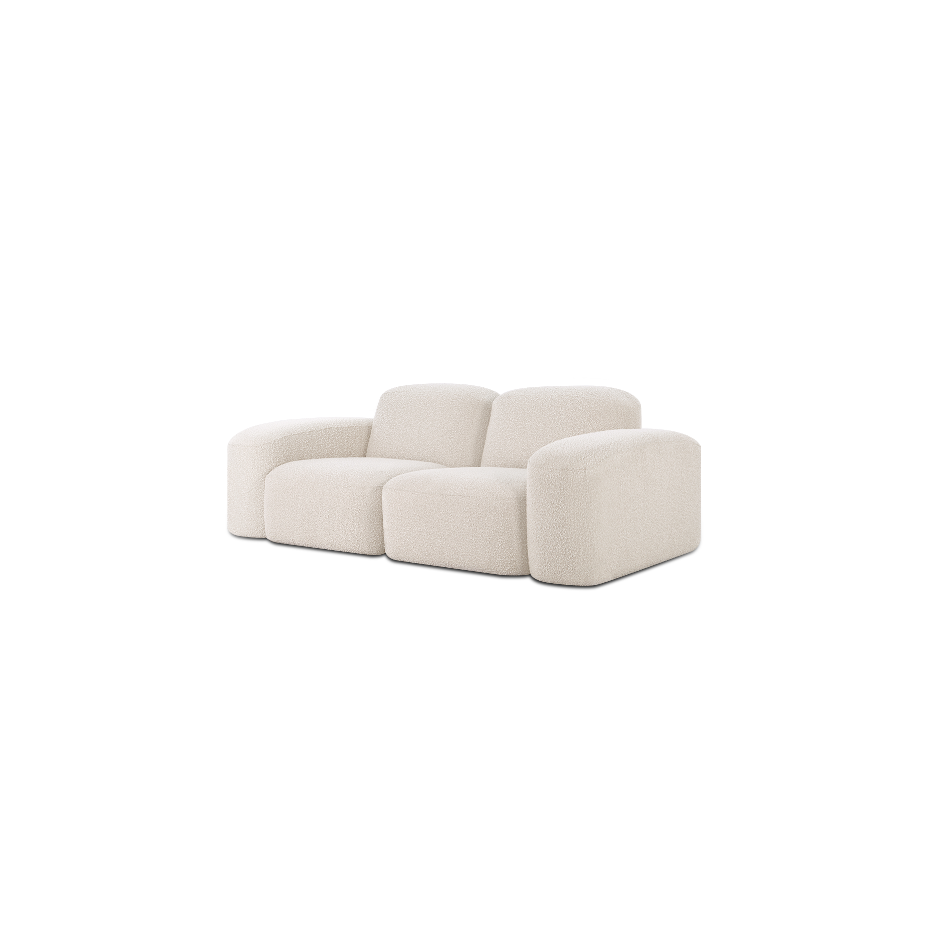 Muse 2 Seat Sofa - [ Bronte Whipped Cream ]