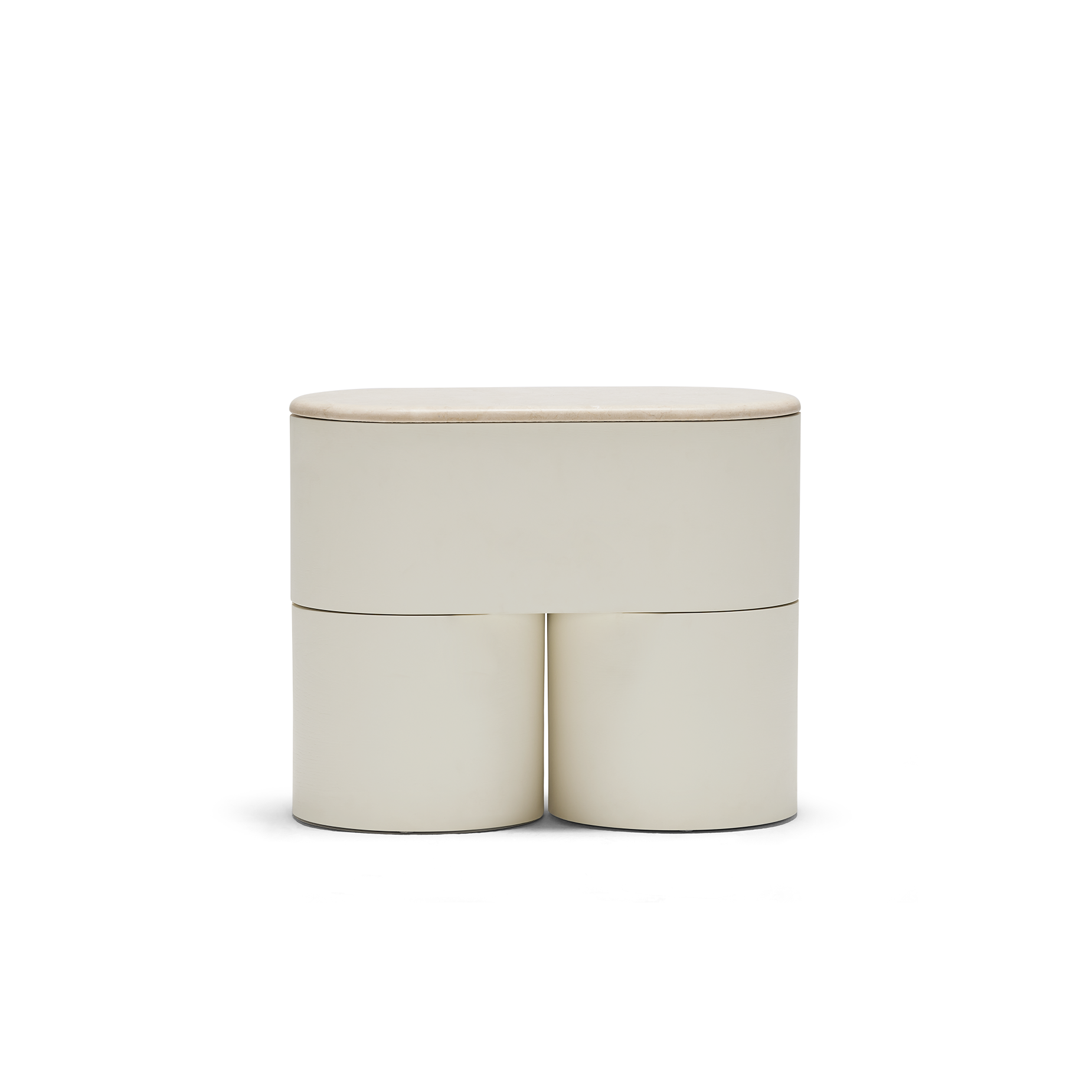 Fin Bedside - [ Tofu & Marble Cosmos Crema ]