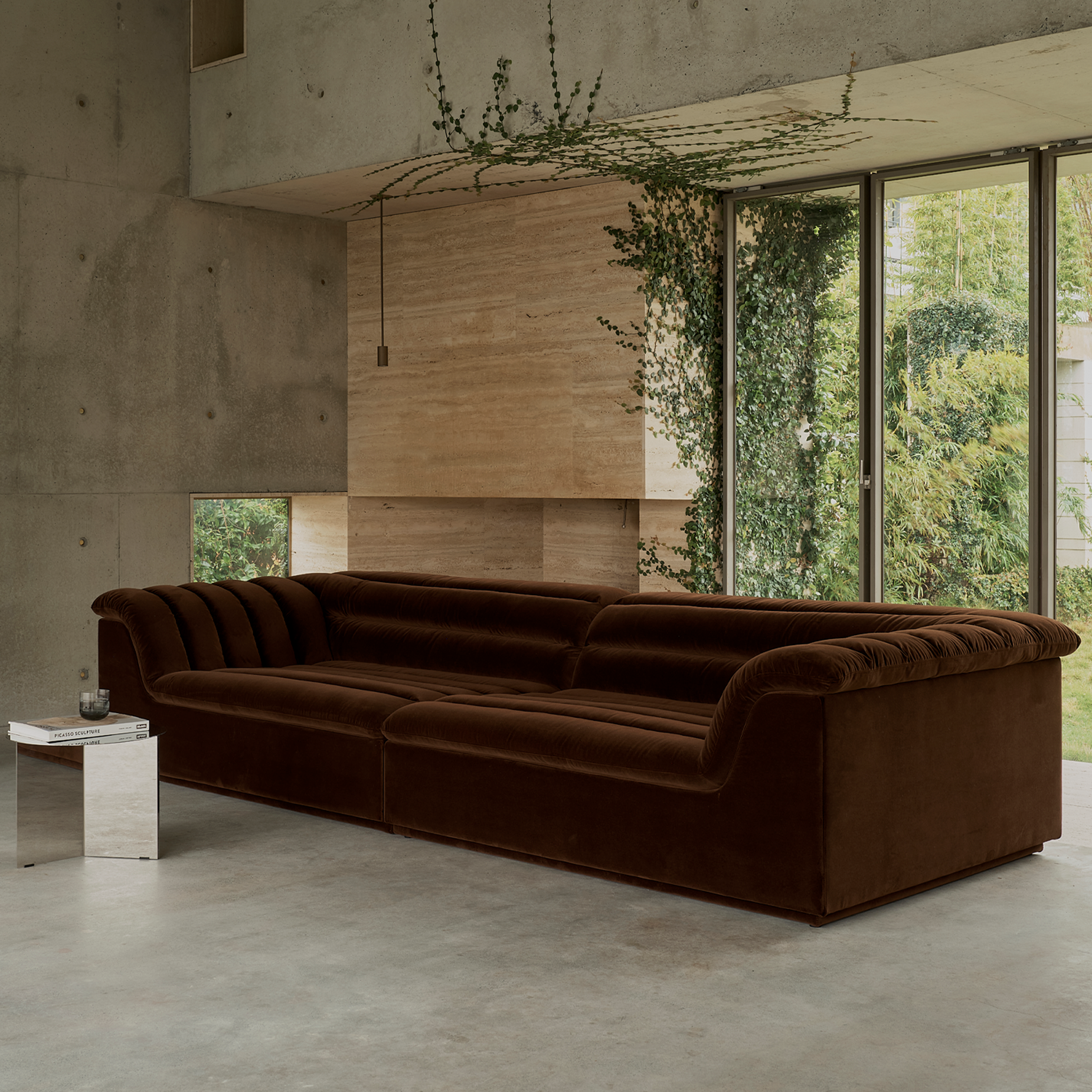 Float 4 Seat Sofa - [ Avalon Piccolo ]