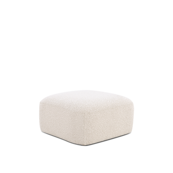 Muse Ottoman - [ Bronte Whipped Cream ]