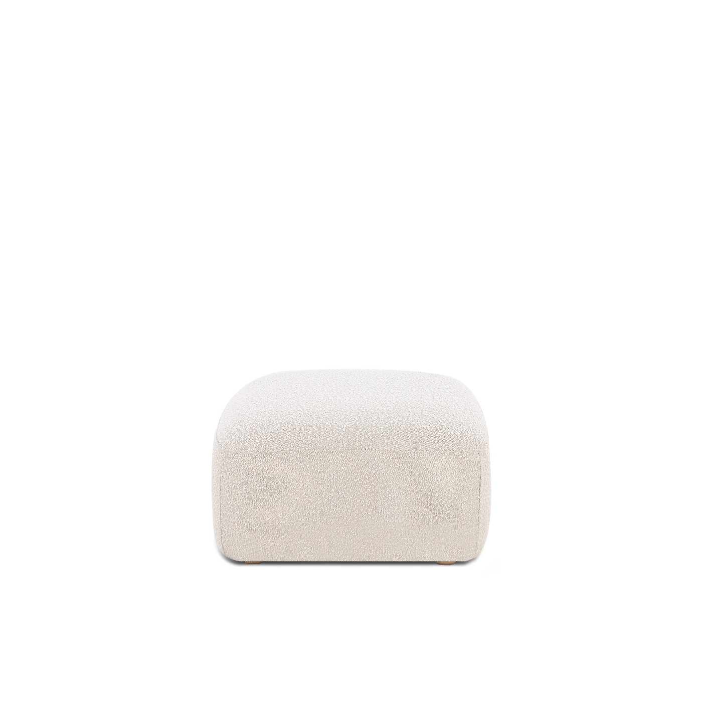 Muse Ottoman - [ Bronte Whipped Cream ]