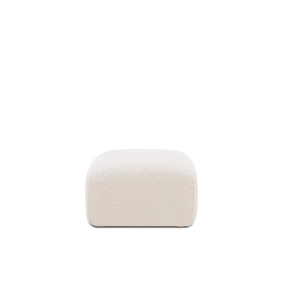 Muse Ottoman - [ Bronte Whipped Cream ]