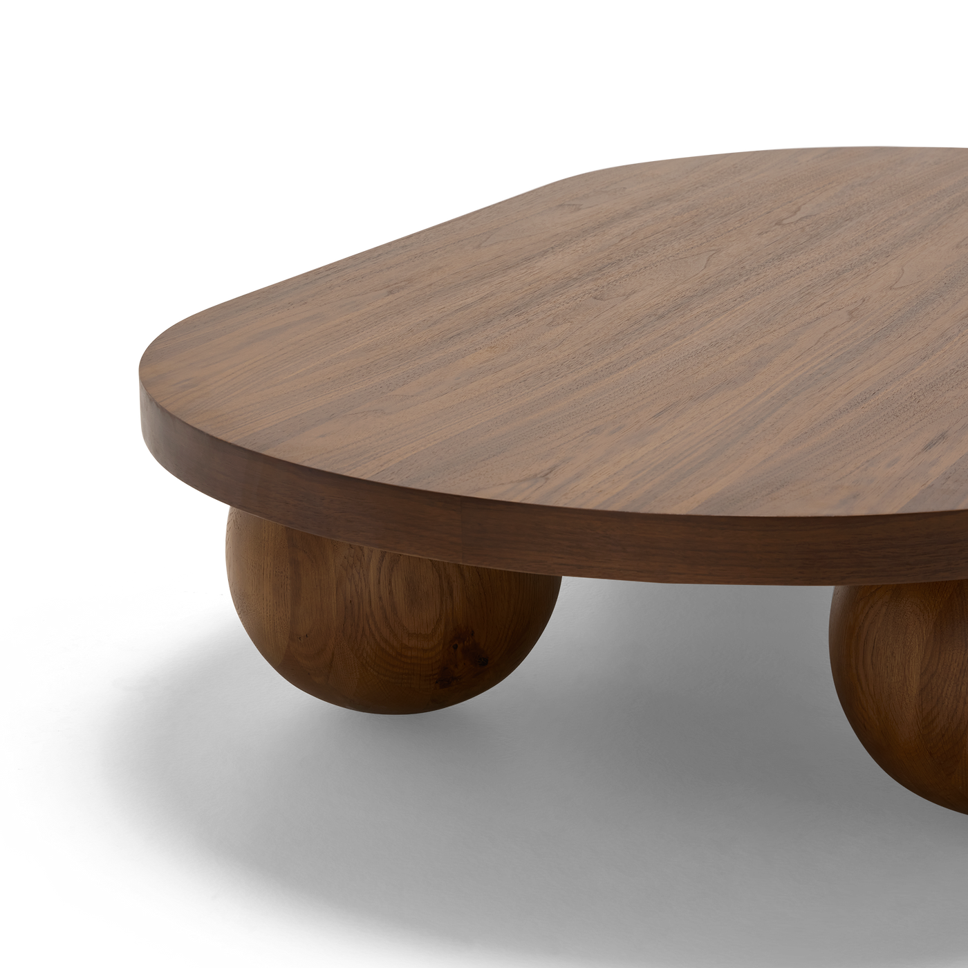 Yoko Capsule Coffee Table - [ Walnut ]