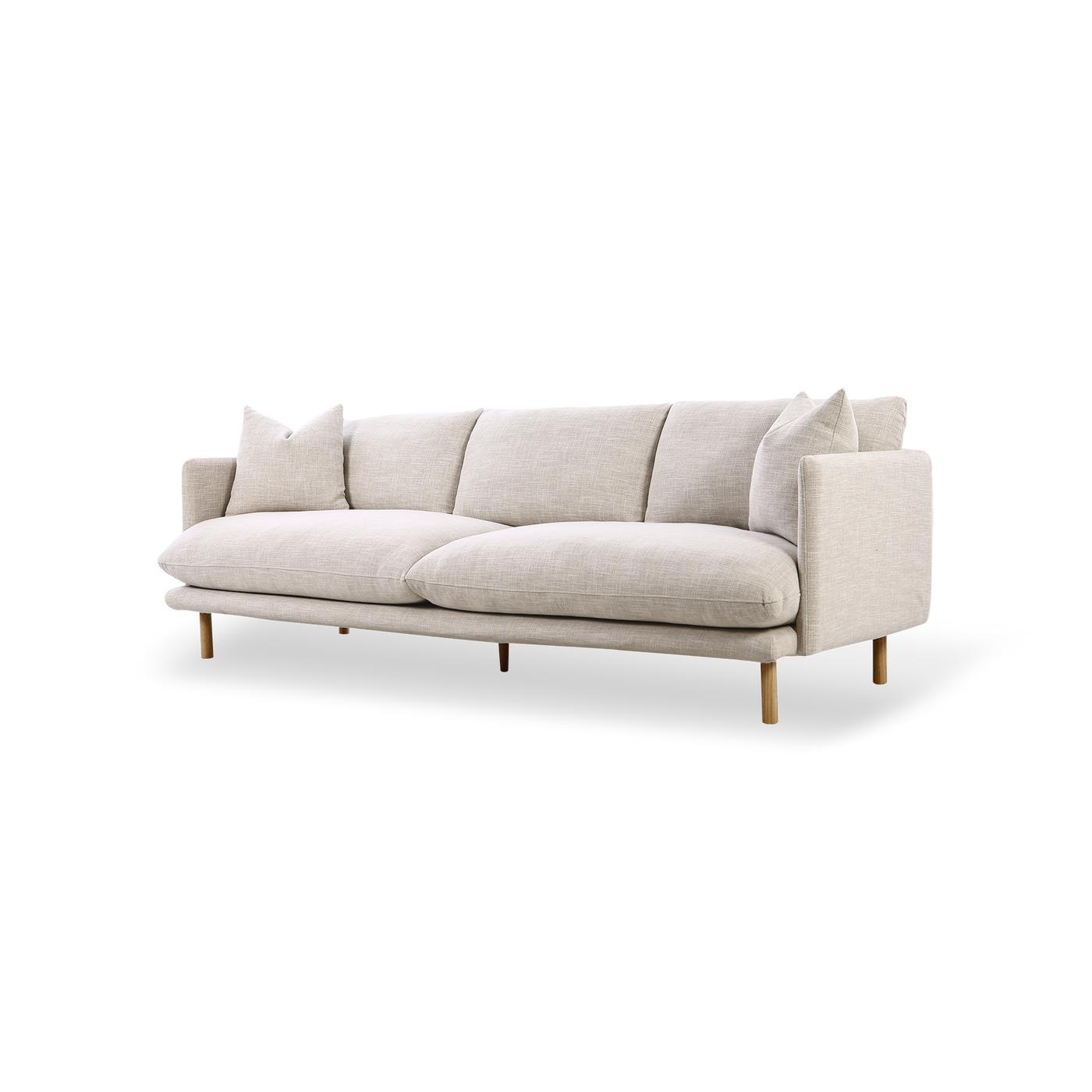 Zephyr 3.5 Seat Sofa - [ Byron Oyster ]