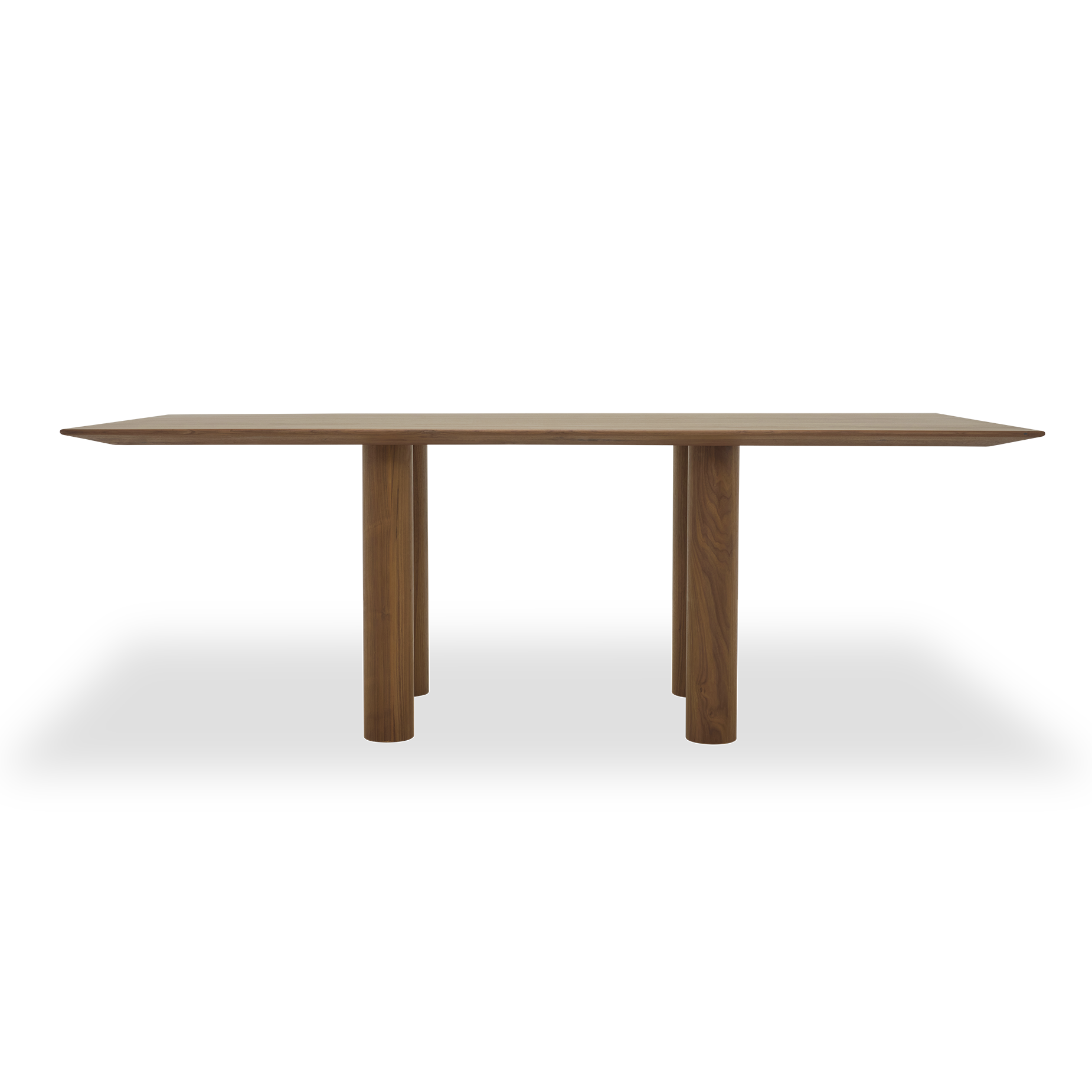 Earth 220 Dining Table - [ Walnut ]