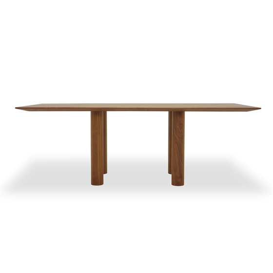 Earth 220 Dining Table - [ Walnut ]