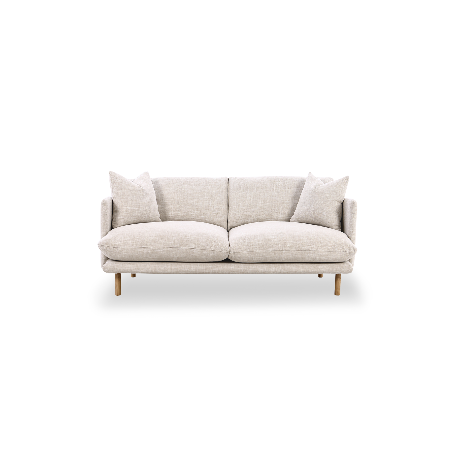 Zephyr 2.5 Seat Sofa - [ Byron Oyster ]