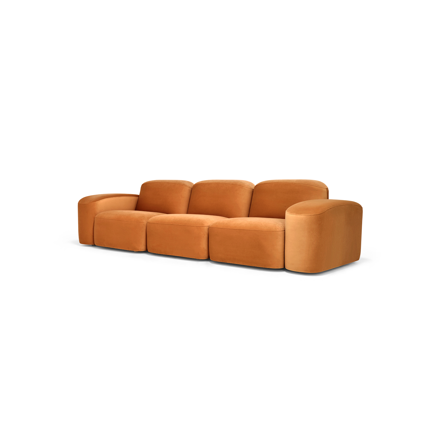 Muse 3 Seat Sofa - [ Malibu Caramel ]