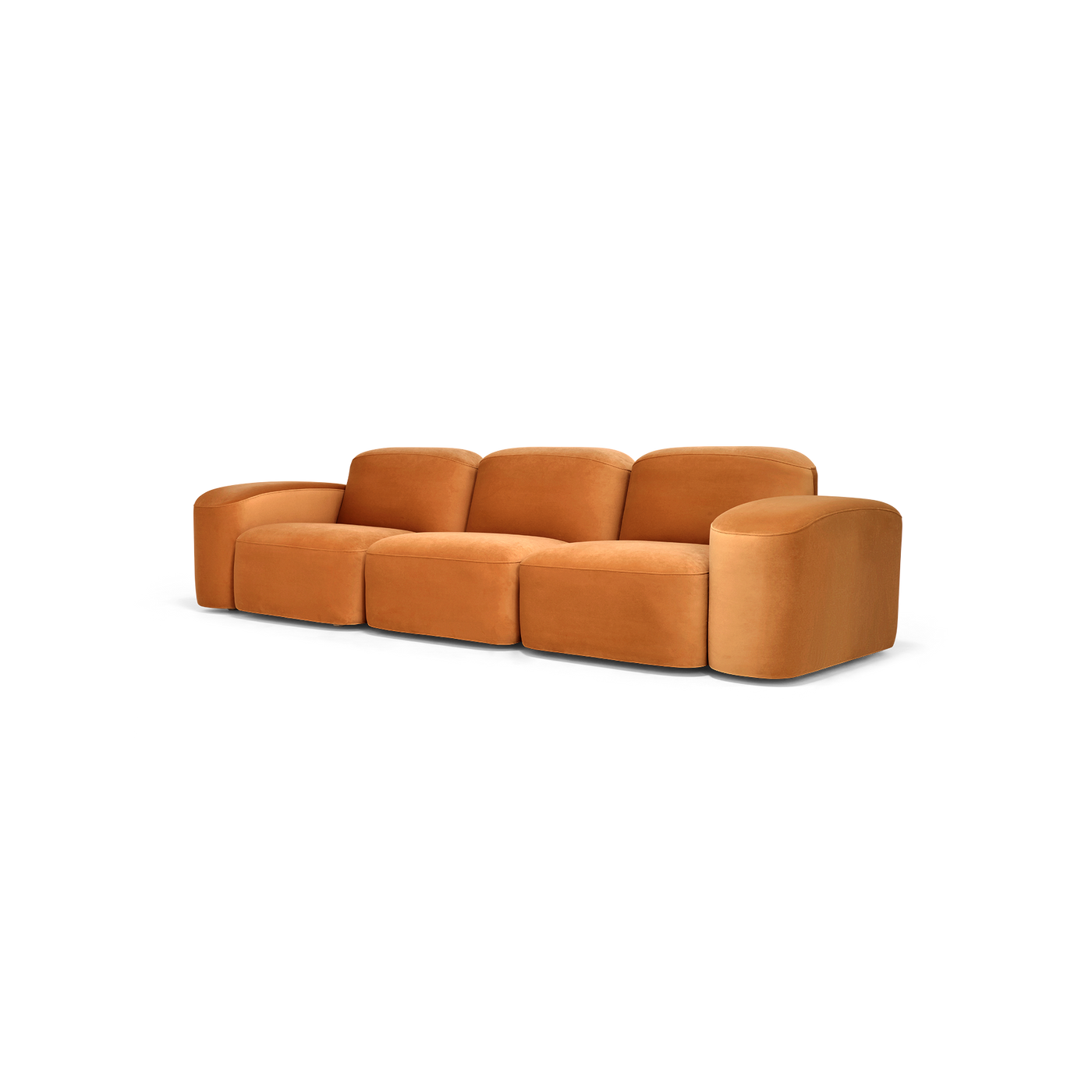 Muse 3 Seat Sofa - [ Malibu Caramel ]