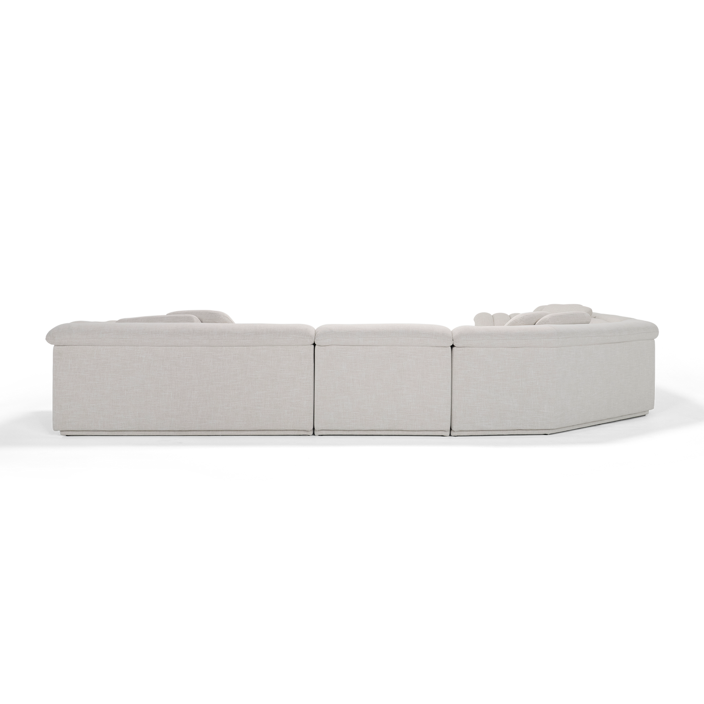 Float 4 Piece Modular Sofa - [ Byron Oyster ]