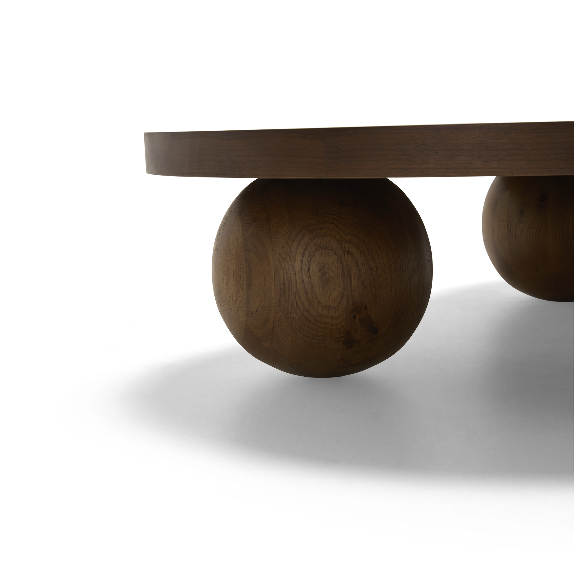 Yoko Capsule Coffee Table - [ Walnut ]