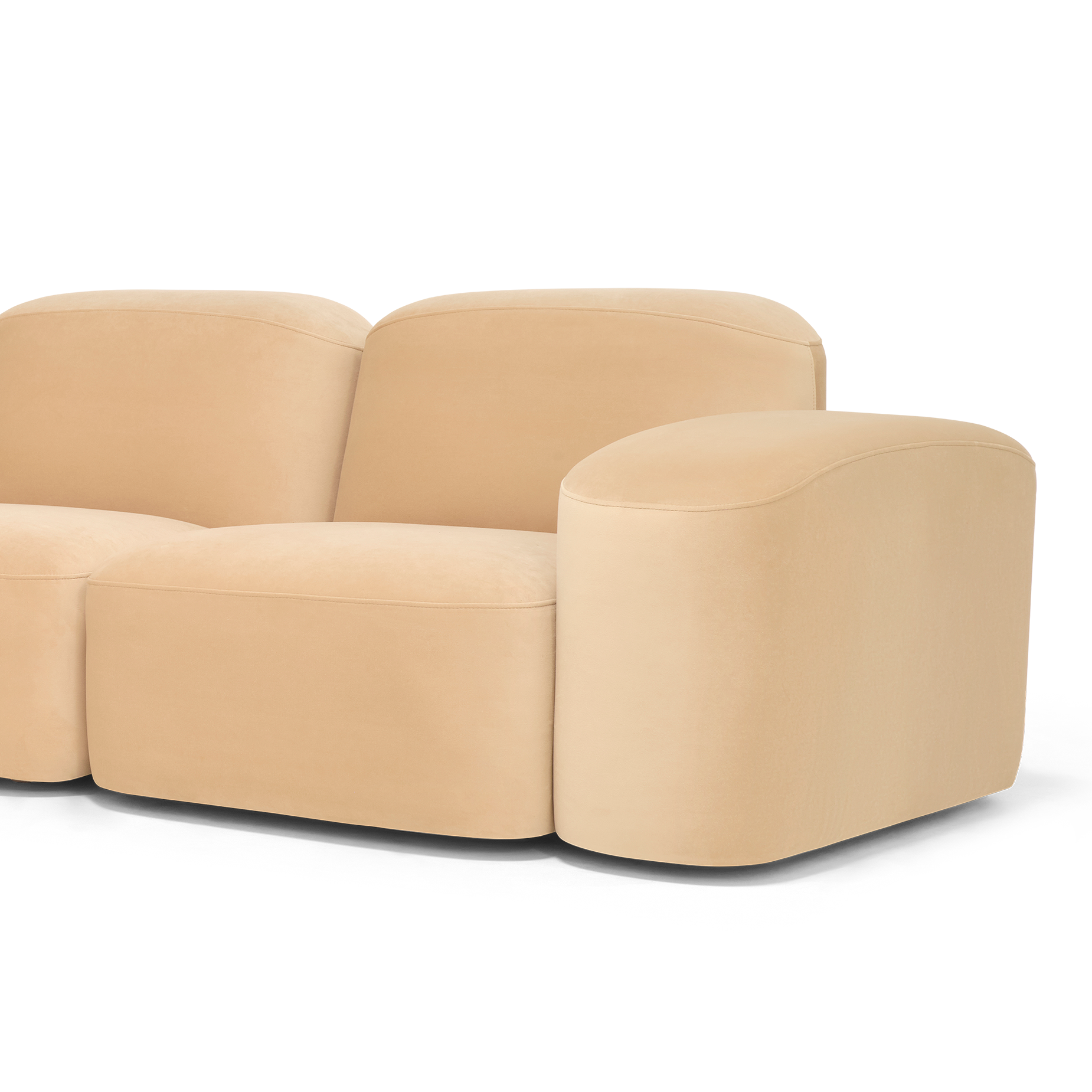 Muse 2 Seat Sofa - [ Malibu Dune ]