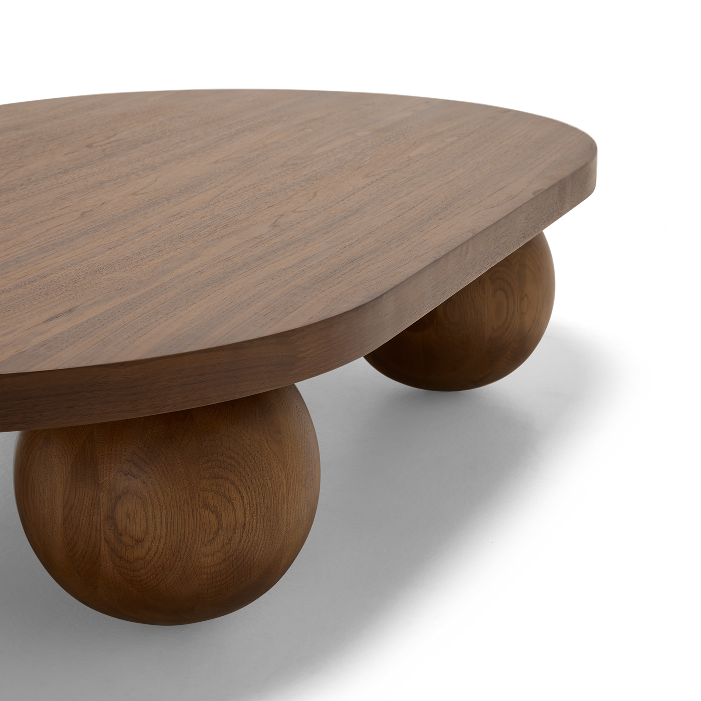 Yoko Capsule Coffee Table - [ Walnut ]