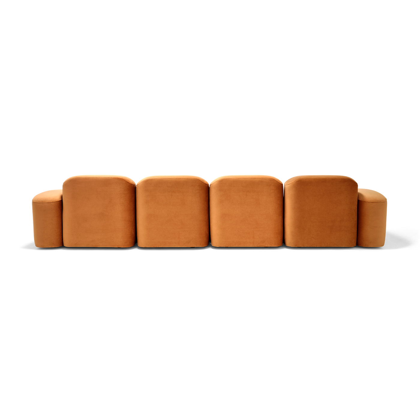 Muse 4 Seat Sofa - [ Malibu Caramel ]
