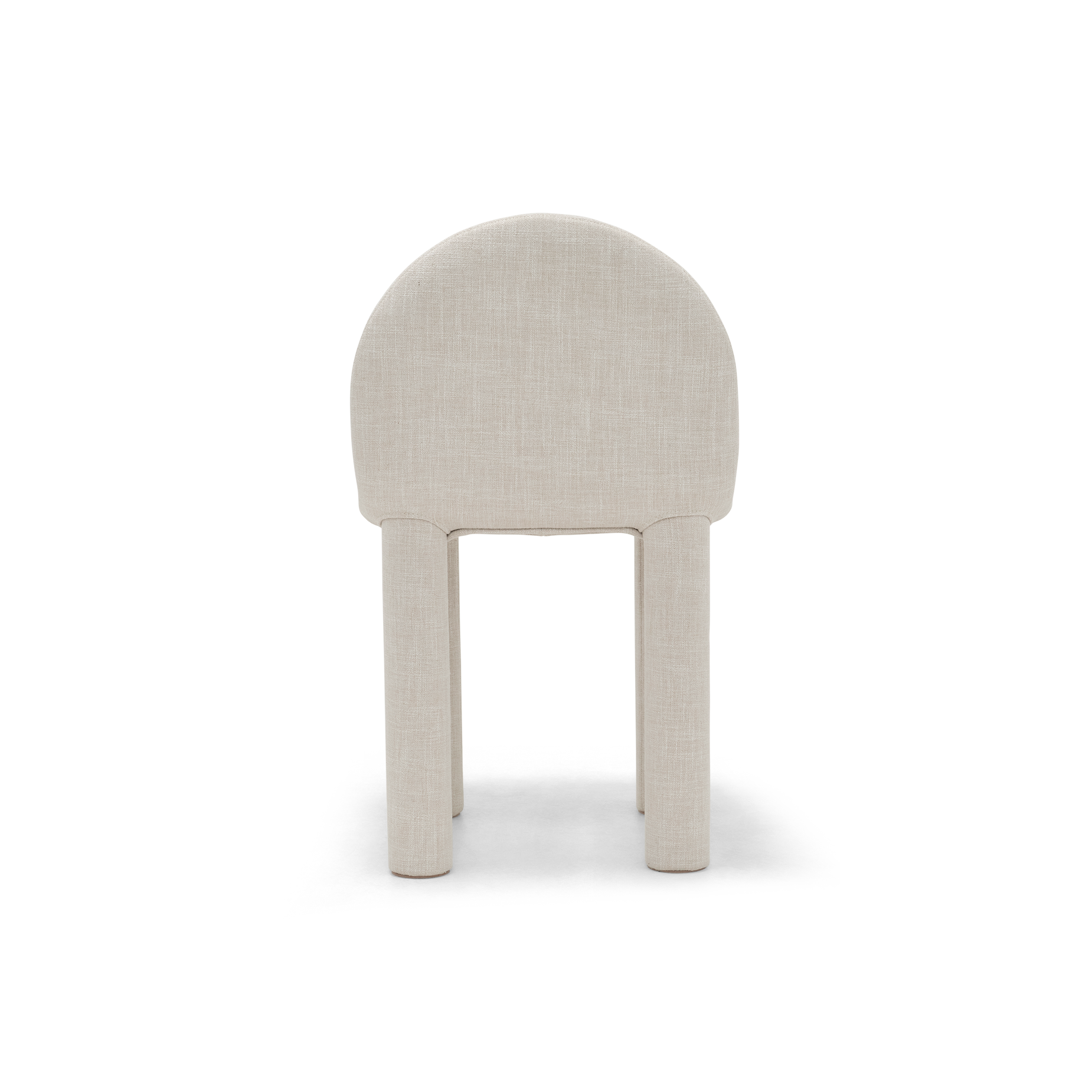 ELLISON STUDIOS. Arch Dining Chair in Byron Oyster