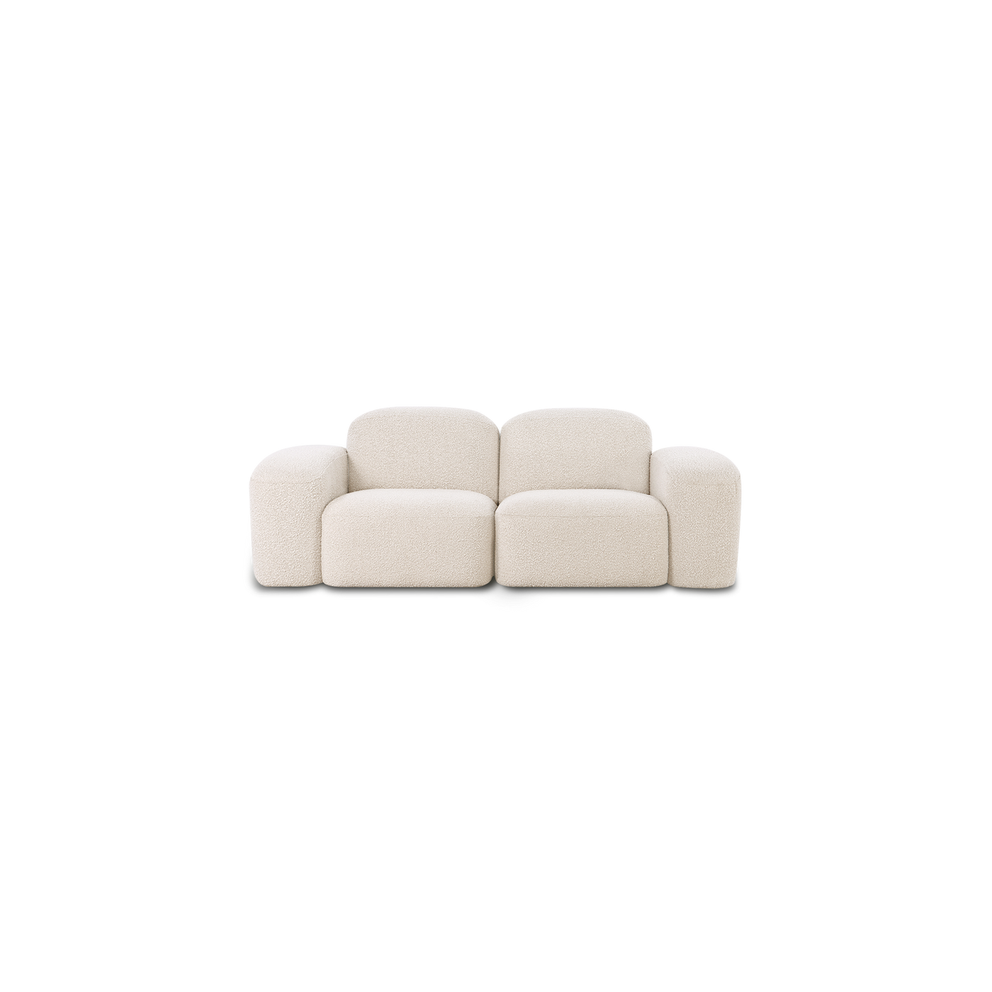 Muse 2 Seat Sofa - [ Bronte Whipped Cream ]