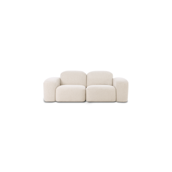 Muse 2 Seat Sofa - [ Bronte Whipped Cream ]
