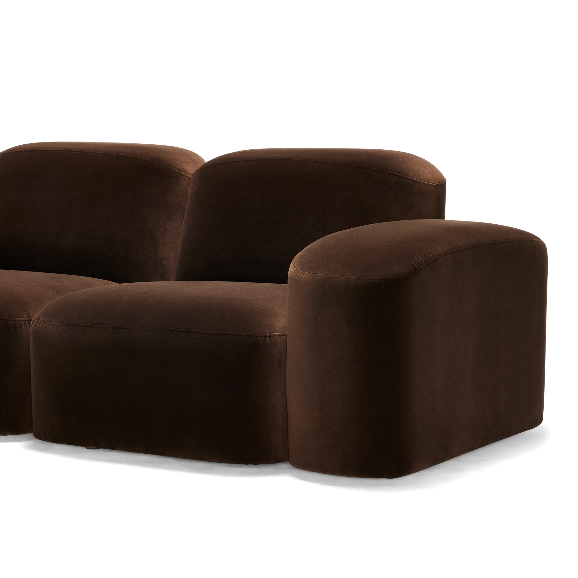 Muse 4 Piece Modular Sofa - [ Avalon Piccolo ]