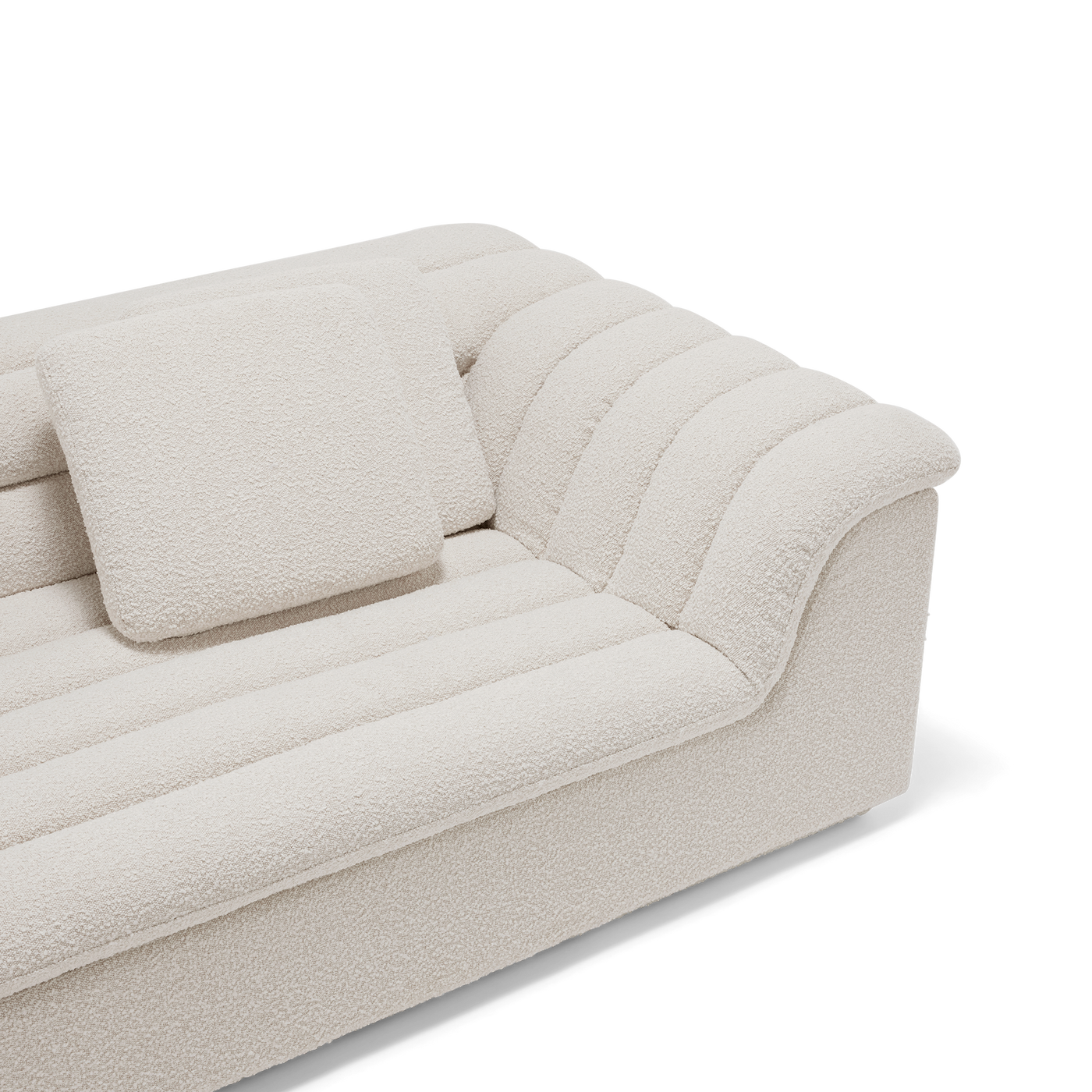 Float 3 Piece Modular Sofa - [ Bronte La Creme ]