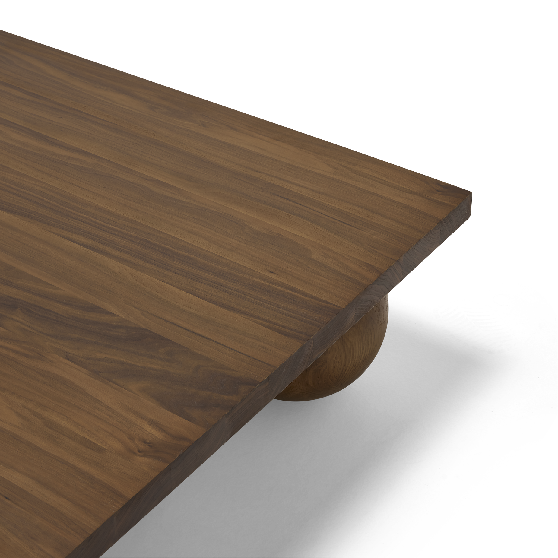 Yoko Square Coffee Table - [ Walnut ]