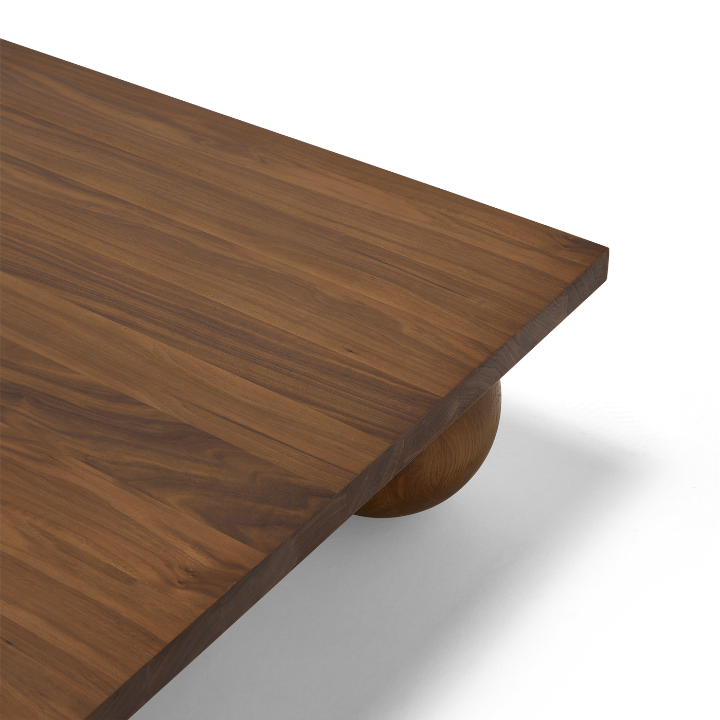 Yoko Square Coffee Table - [ Walnut ]