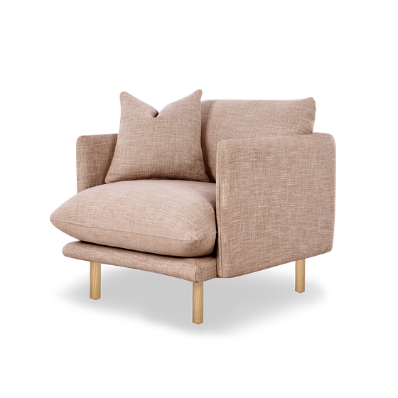 Zephyr Armchair - [ Byron Biscuit ]