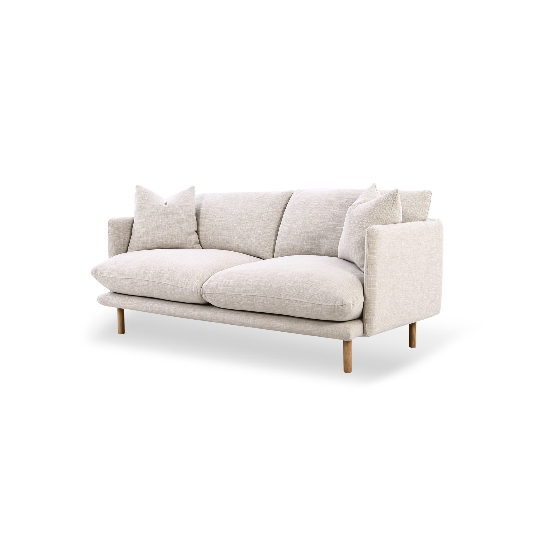 Zephyr 2.5 Seat Sofa - [ Byron Oyster ]
