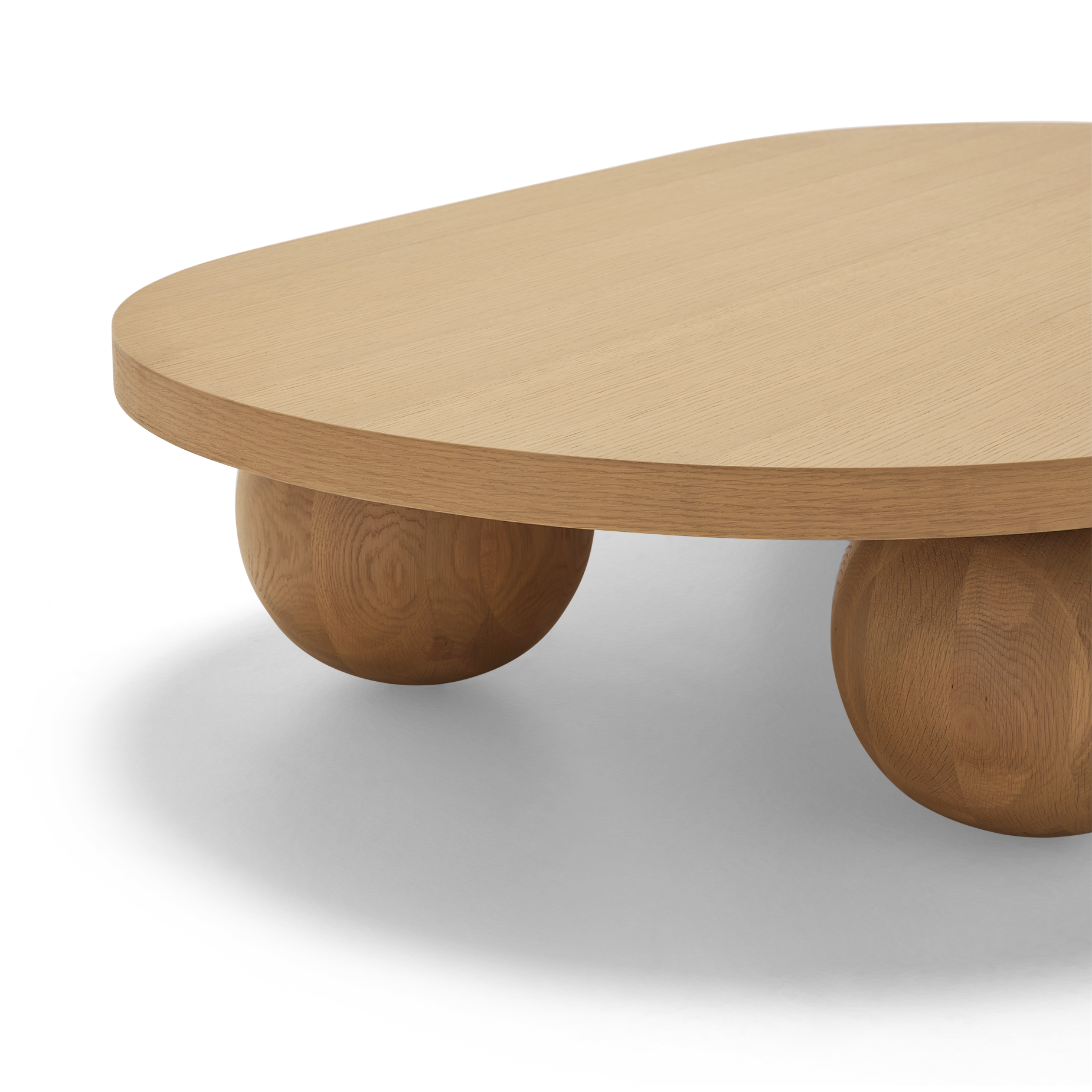 Yoko Capsule Coffee Table - [ Oak ]