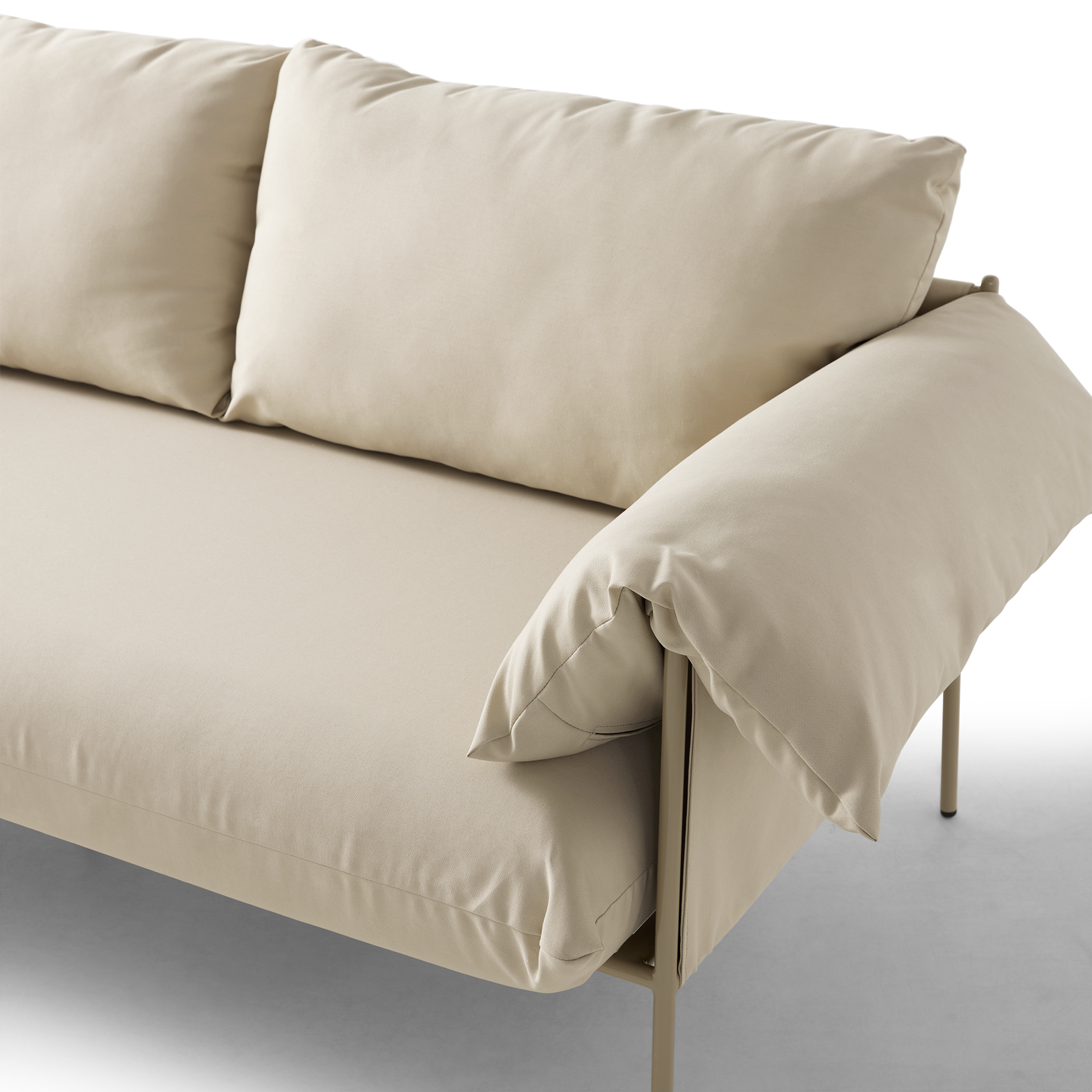 Alva Outdoor 2 Seat Sofa - [ Palermo Sand ]