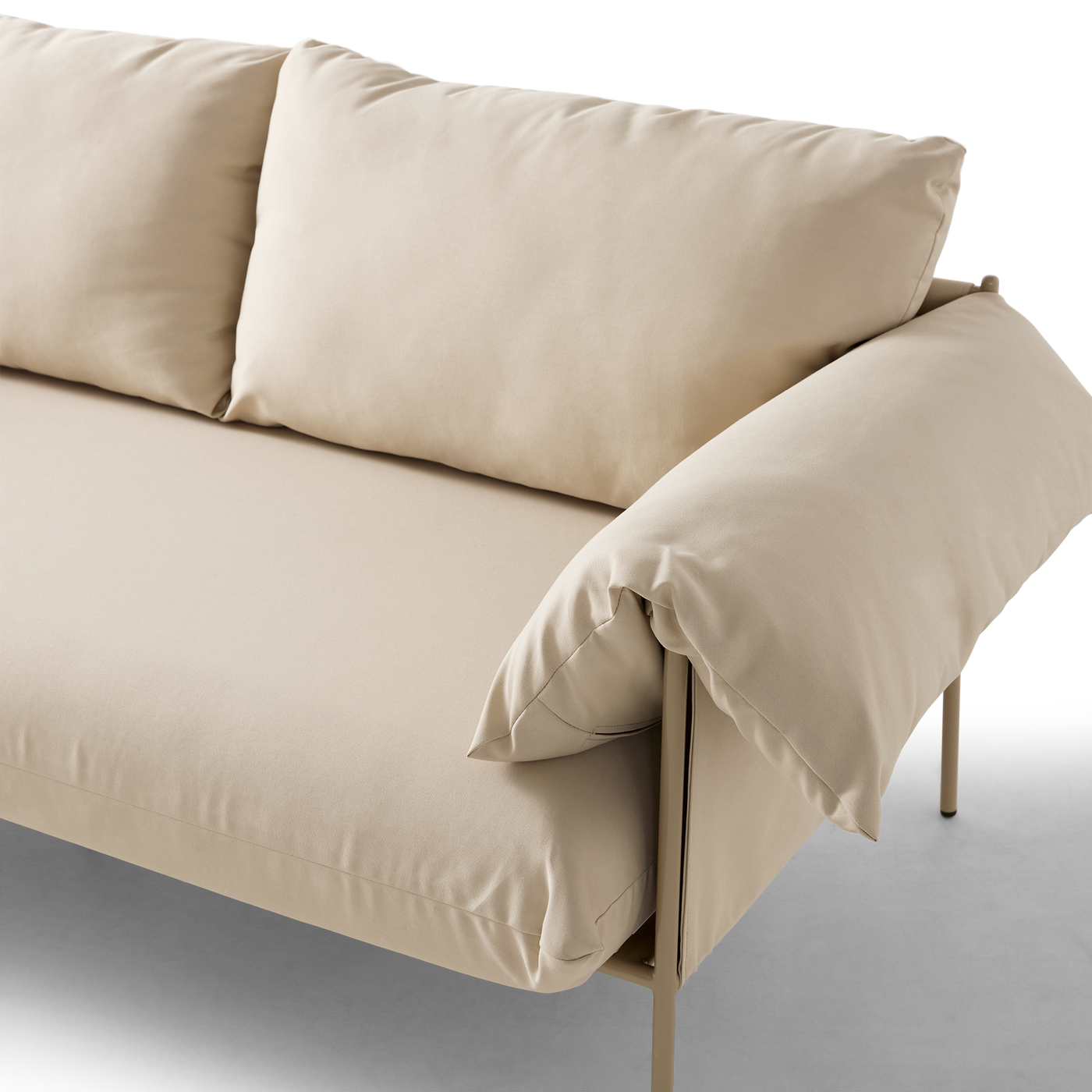 Alva Outdoor 2 Seat Sofa - [ Palermo Sand ]